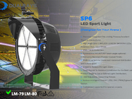 주조 알루미늄 포탄 옥외 스포츠 LED 홍수 빛 800W는 세륨 ROHS SAA를 가진 경기장 지상을 위한 보장 5 년 죽습니다