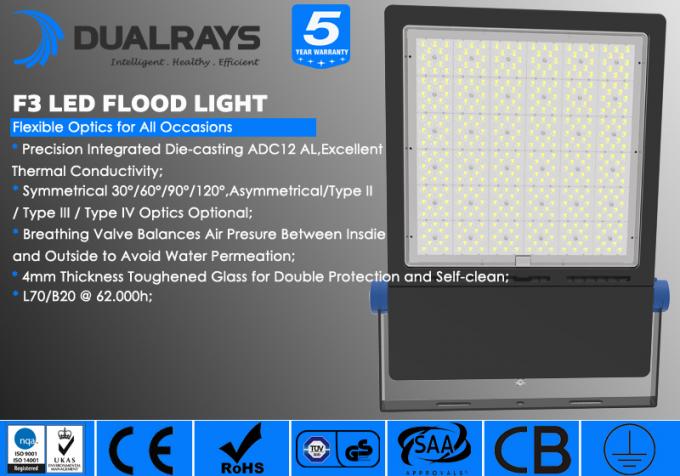 아웃도어 IP65 50W 120LPW SMD3030은 보안에게 투광 조명등 1을 보내게 했습니다
