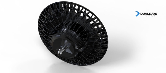 막대 장착 고성능 LED 높은 만 조명 기구 60°/120° 광속 각도 1-10V 디밍