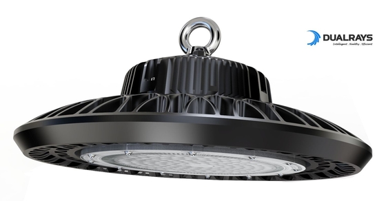 자연적인 백색 UFO LED 높은 만 빛 AC100~277V 60 90 120도 효율성 160LM