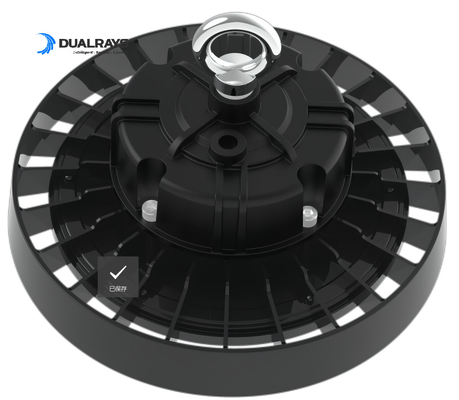 150W Chian UFO LED 높은 만 빛, 낮은 눈부심 응용 프로그램을 위한 우수한 PC 반사체 광학