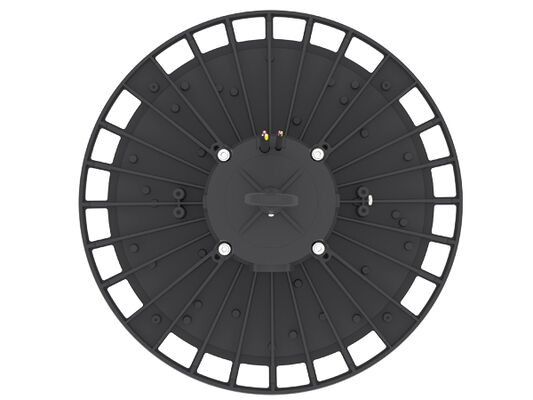 HB3H DIP 스위치 가능한 전력 및 3CCT UFO LED 하이 베이 라이트 100W 150LPW 비상 기능으로 선택