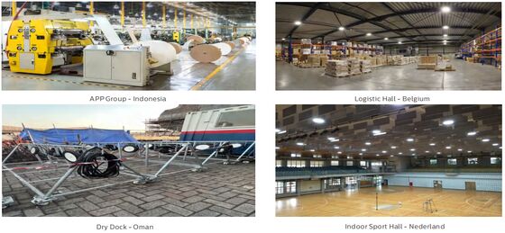 160LPW 및 IP65 IK10 보호 장치로 LED 습도 방지 램프