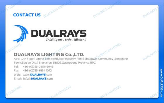 DUALRAYS 유럽 스톡링 LED 수분 방지 조명 3 일 이내에 네덜란드에서 직접 발송 및 현지 판매 후 서비스