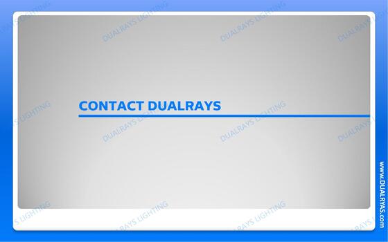 DUALRAYS 유럽 창고 LED 방습등 및 LED 하이베이 조명 네덜란드에서 3 영업일 이내 직접 배송, 현지 엔지니어와 함께 현지 A/S 서비스 이용