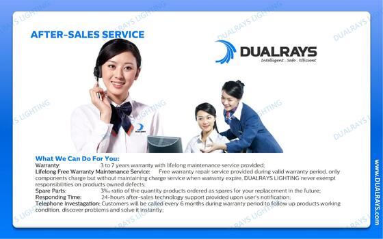 DUALRAYS 유럽 창고 LED 방습등 및 LED 하이베이 조명 네덜란드에서 3 영업일 이내 직접 배송, 현지 엔지니어와 함께 현지 A/S 서비스 이용