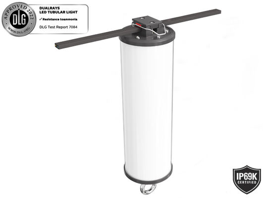 Dualrays D2 시리즈 50W 실외 및 실내 LED 삼중 증거 LED 고정 조명 160LMW 5ft 길이