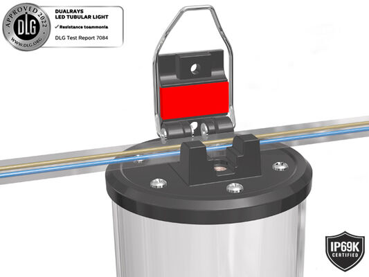 지하 Paking 비상 사태 LED 세 배 증거 빛 가득 차있는 PC 주거 IP65 IK08