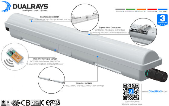 Meanwell 운전사를 가진 150W 공장 공급 보장 LED 운동장 투광램프 5 년