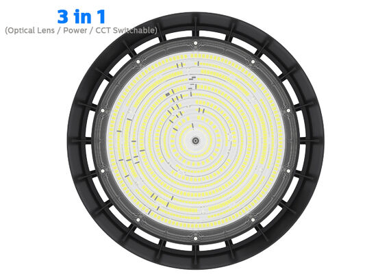 AC100~240V UFO LED 높은 만 빛은 알루미늄 IP65 LUMILEDS 광원 50/60Hz를 주조합니다
