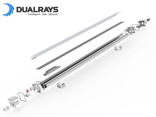 1200mm 50W 증기 램프 선형 장착 램프 램프 램프 램프 램프 램프 램프 램프 램프 램프 IP65 LED 3단 램프 / 3단 램프