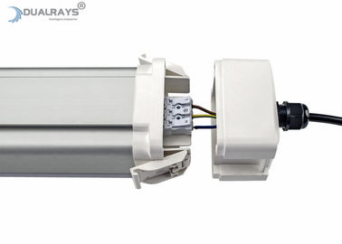 Dualrays D5 시리즈 80W 160LPW LED 세 배 증거 빛 1500mm 5000k 높은 루멘 평면 창고 조명