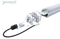 Dualrays D2 시리즈 50W LED 세 배 증거 램프 5ft IK09 IP66 옥외 공공 신청을 위한 보장 5 년