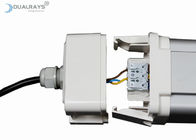 Dualrays D5 시리즈 5피트 50와트 160LPW 효율성 IP66 LED 튜브 조명 차고 및 주차장용