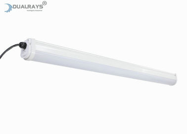 Dualrays D2 시리즈 50W LED 산업용 트라이 증거 라이트 5피트 마이크로파 센서 전시 센터용 전체 플라스틱 하우징