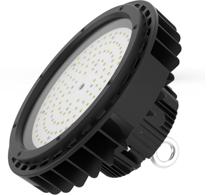 듀얼라이스는 캐스팅 알루미늄 150W UFO 주도하는 높은 만 조명 시설 하얀 PC 커버를 죽습니다