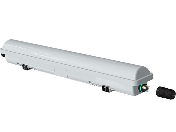 D1 LED 방습 조명기구 20W - 60W 160LPW 폐쇄형 및 탈부착이 불가능한 조명 장치는 최대 80°C에서 분출되는 물과 먼지, 습기 및 세척을 방지합니다.