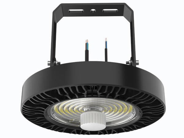 IES LDT 100W 150W 200W DUALRAYS 조명 HB4H UFO LED 하이 베이 조명 IP65 IK08 150lm/W CE RoHS 센서 옵션