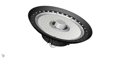 유효한 운전사 걸이 사슬에서 건축되는 저조도 부패 UFO LED 높은 만 빛 150W 140LPW