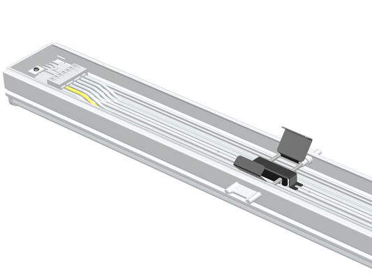 75W DIP 스위치 가능한 클릭 빠른 LED 선형 리트로피트 라이트 160LPW T5/T8 플루오레센스 교체 주요 트렁크 브랜드 AEG, 필립스, 시테코, 레지올럭스와 호환됩니다.